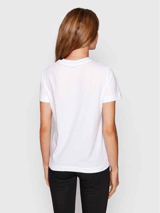 Calvin Klein Jeans Calvin Klein Jeans Tričko J20J219142 Biela Regular Fit