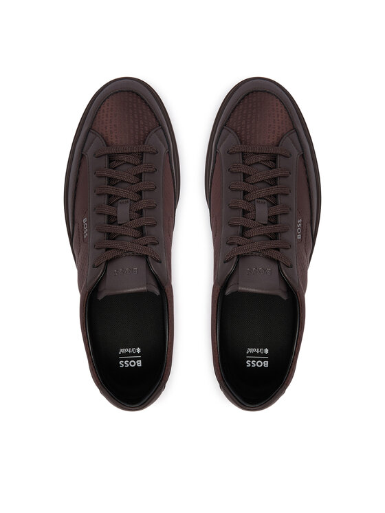 BOSS BOSS Sneakersy Kieran 50573558 Brązowy
