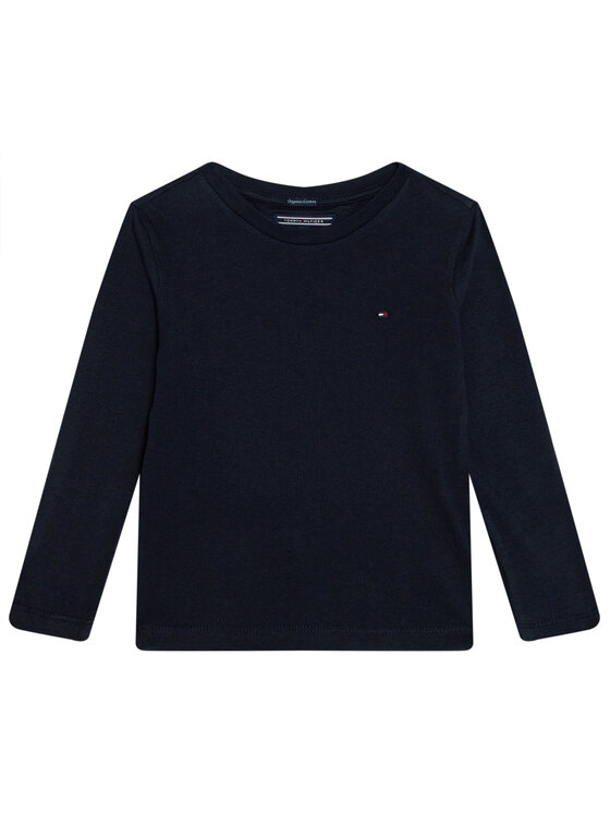 Tommy Hilfiger Tommy Hilfiger Bluză KB0KB04141 S Bleumarin Long Sleeve