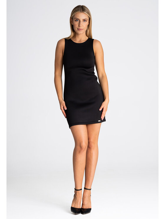 FIGL FIGL Abito da cocktail M971 Nero Regular Fit