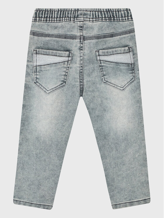 Pantaloni di tessuto 999 52023 M Grigio Slim Fit