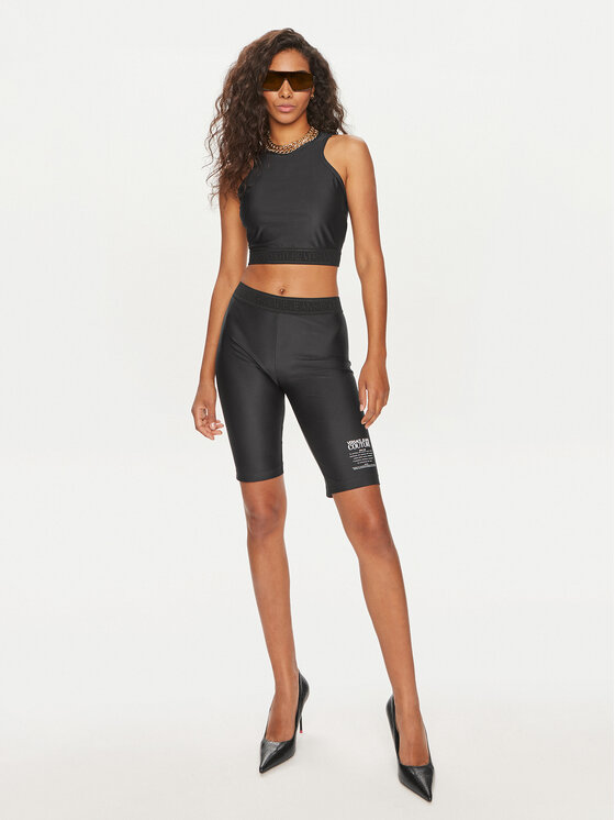 Versace Jeans Couture Versace Jeans Couture Top 76HAM227 Negru Skinny Fit