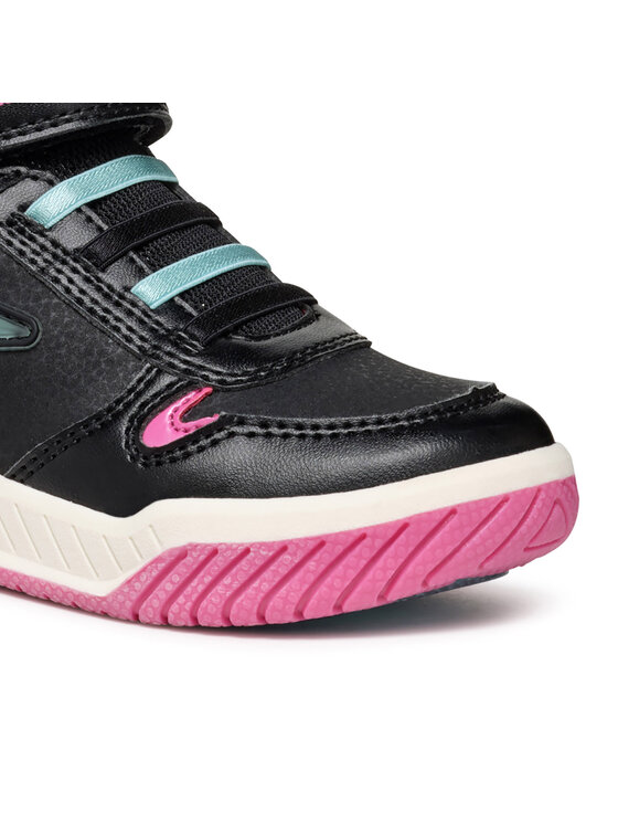 Geox Geox Tenisice J Inek Girl J36ASC 0CENF C9B4A M Crna
