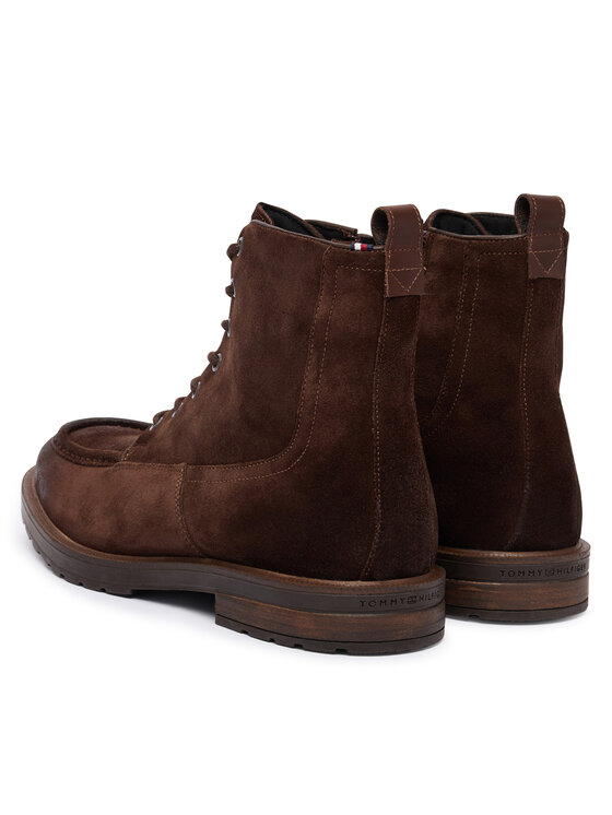 Tommy Hilfiger Tommy Hilfiger Trzewiki Cleated W Moc FM0FM05599 Brązowy
