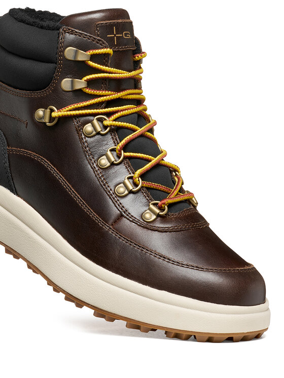 Geox Geox Trzewiki U Granito + Grip B Abx U46FZD 000FF C6006 Brązowy ciemny