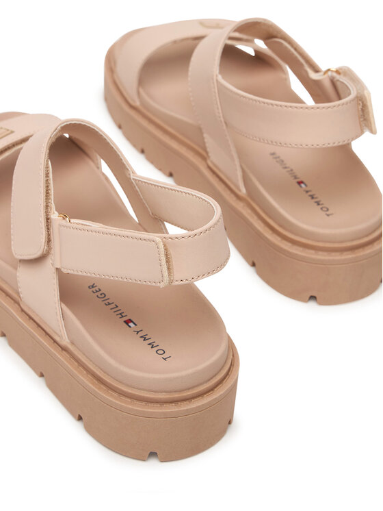 Tommy Hilfiger Tommy Hilfiger Sandále T3A2-34284-0326 Béžová