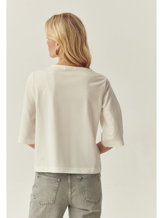 TATUUM Tatuum Blúzka KERO Biela Loose Fit