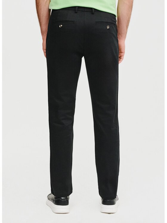 Pako Lorente Pako Lorente Spodnie materiałowe P25SF-WX-015 Czarny Classic Fit