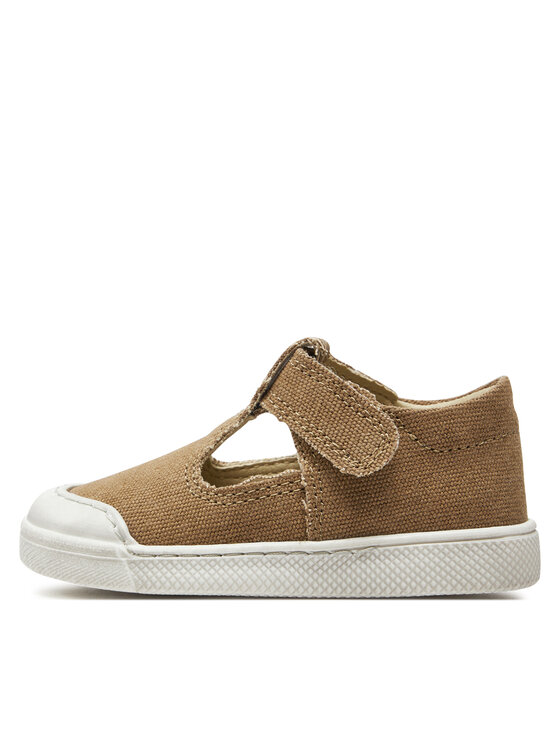 Froddo Froddo Sneakers aus Stoff Rosario Vegan T-Bar G2130319-2 M Braun