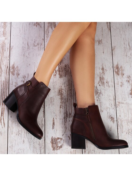 Lauren Ralph Lauren Stiefeletten Ginelle 802718248002 Braun Modivo