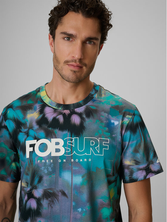 4F 4F T-Shirt FOB SUMMER Kolorowy Regular Fit
