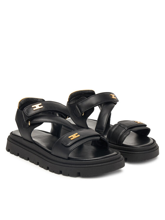 Elisabetta Franchi Elisabetta Franchi Sandały F4A2-E0586-1733 Czarny
