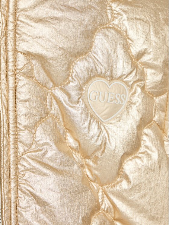 Guess Guess Kurtka przejściowa J3BL05 WEYO0 Złoty Regular Fit