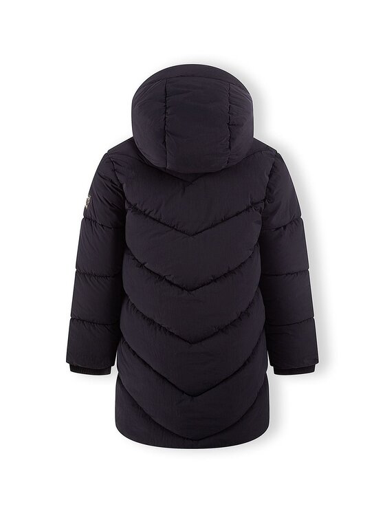 minoti minoti Kurtka zimowa 32COAT168 Czarny Longline Fit