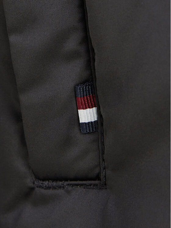 Tommy Hilfiger Tommy Hilfiger Vatovaná bunda New York KG0KG08050 Černá Regular Fit
