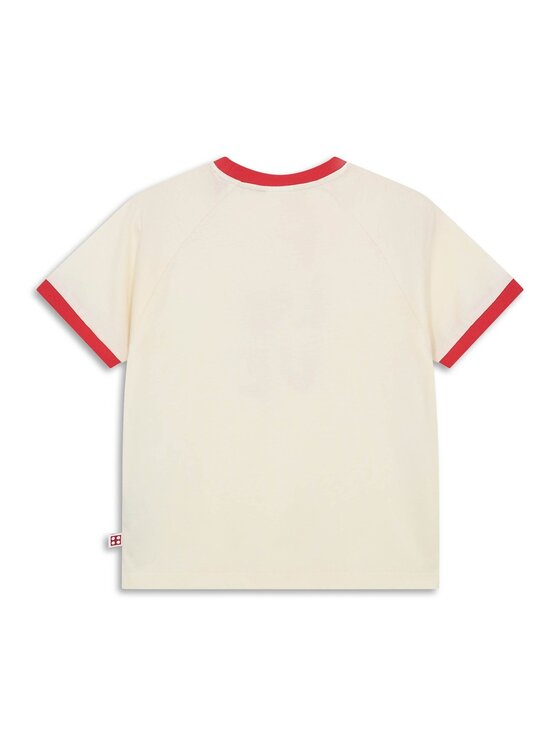 LEGO LEGO T-Shirt 11011354/138 Kremowy Regular Fit