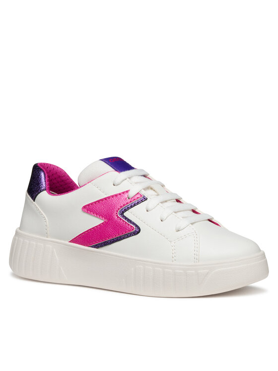 Geox Geox Snīkeri J Mikiroshi J45DVA 054AJ C0563 D Balts