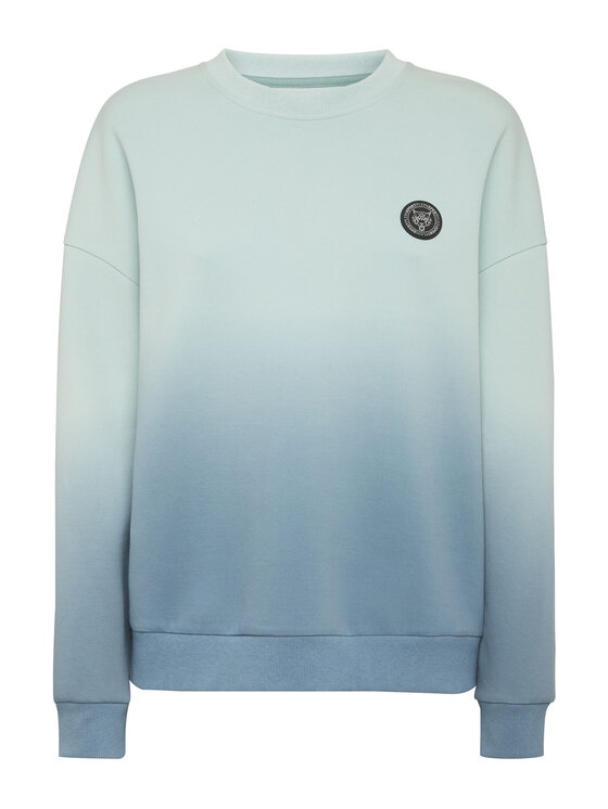 Plein Sport Plein Sport Bluza 23485 Błękitny Regular Fit