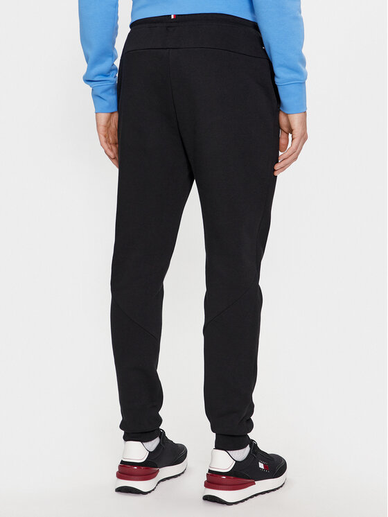 Tommy Hilfiger Tommy Hilfiger Долнище анцуг Badge MW0MW34209 Черен Regular Fit
