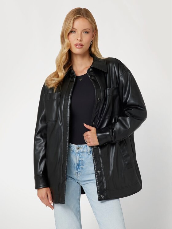 Guess Guess Giacca di transizione 166969 Nero Classic Fit