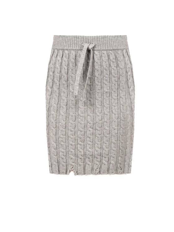 PINKO PINKO Gonna 1G1671 Y79B | Giafin Grigio Slim Fit