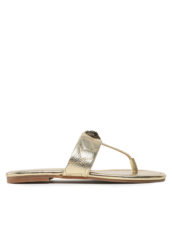 Flip flop Kurt Geiger Kensington T-Bar Sandal 8651461109 Gold