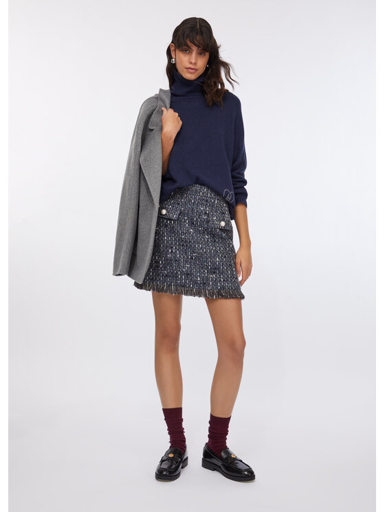 Liu Jo Liu Jo Minigonna CF5378T081AM9850 Celeste Regular Fit