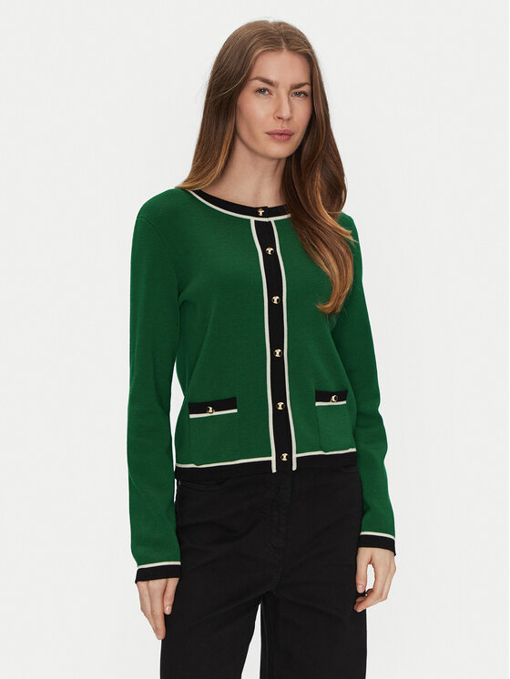 Luisa Spagnoli Luisa Spagnoli Кардиган Materiale 58508 Зелен Regular Fit