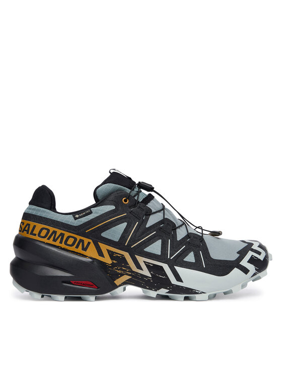Salomon Маратонки за бягане Speedcross 6 Gtx L47880000 Сив