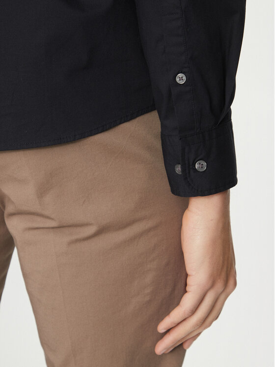 Marc O'Polo Marc O'Polo Koszula 520 72074 2256 Czarny Regular Fit