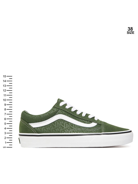 Vans Vans Sneakers aus Stoff Old Skool VN000D2VZ3R1 Grün