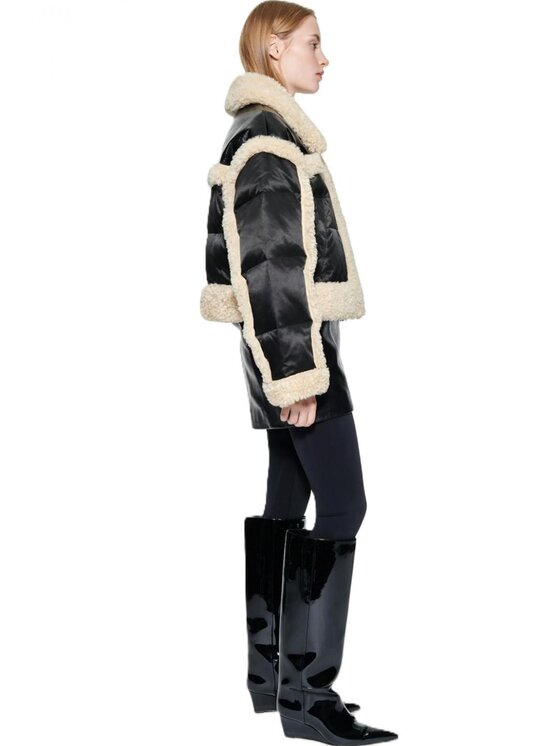 STAND STAND Giubbotto invernale 66309-8669-89110 Nero Regular Fit