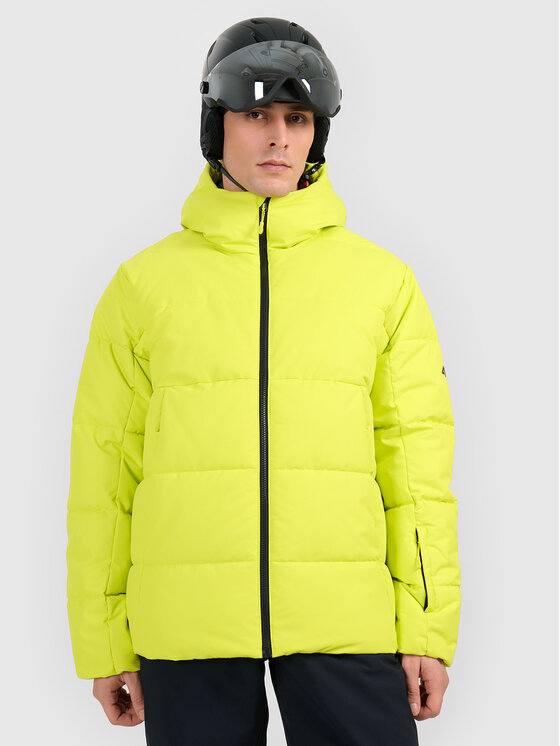 4F 4F Kurtka narciarska SKIWEAR Zielony Regular Fit