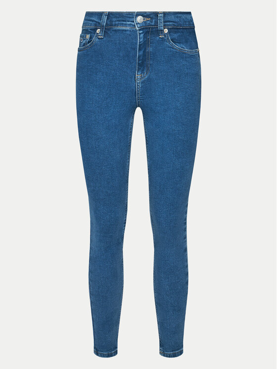 Tommy Jeans Tommy Jeans Traperice Nora DW0DW20220 Plava Skinny Fit