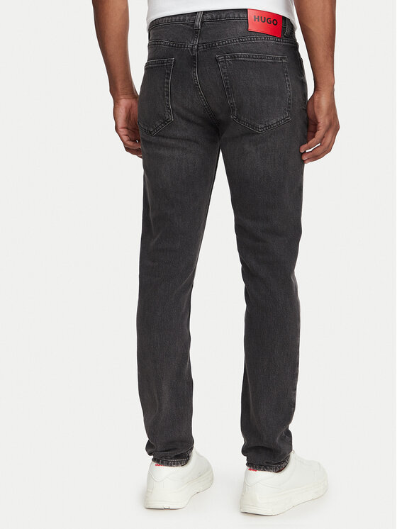 HUGO HUGO Jeans 50561248 Dunkelgrau Extra Slim Fit