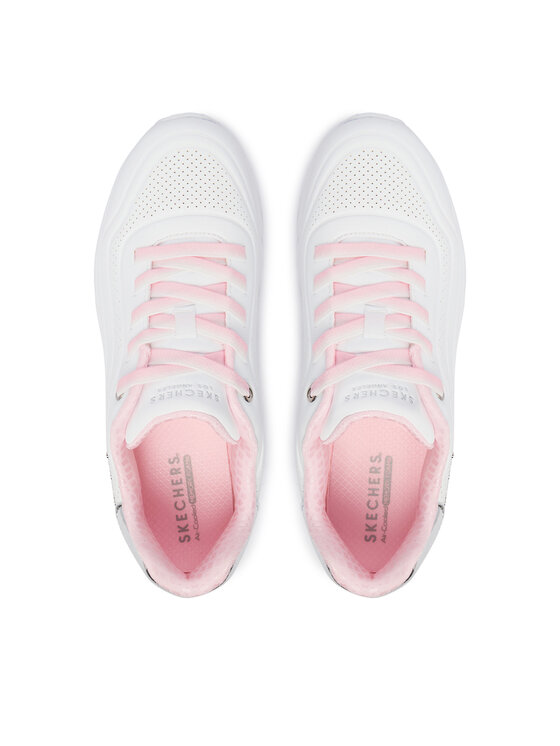 Skechers Skechers Snīkeri UNO Lite - Ombre Wave 310818L Balts