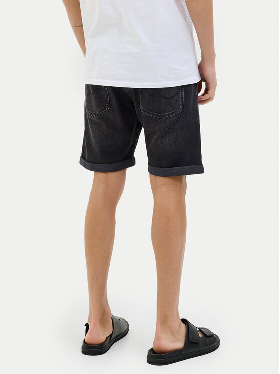 Jack & Jones Jack & Jones Pantaloni scurți de blugi Rick 12269612 Negru Regular Fit