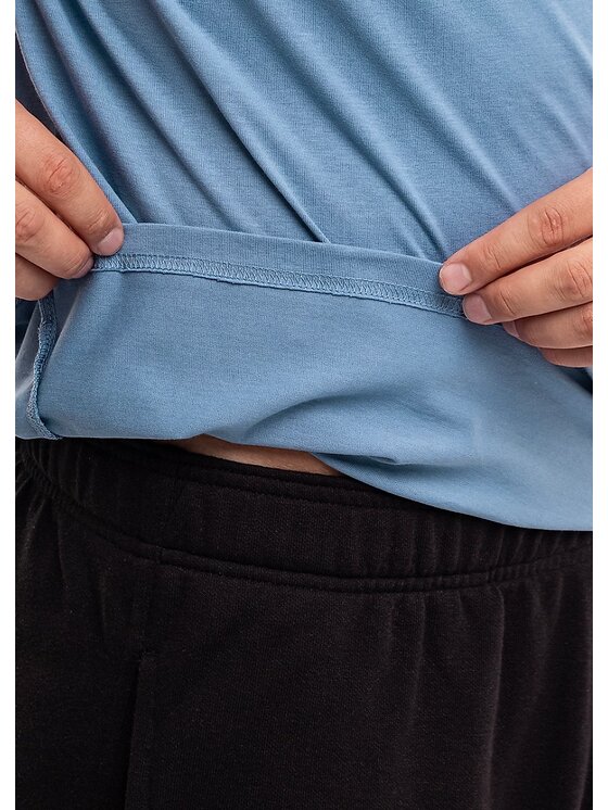 4F 4F T-shirt 4FWSS25TTSHM3096-32S Blu Regular Fit