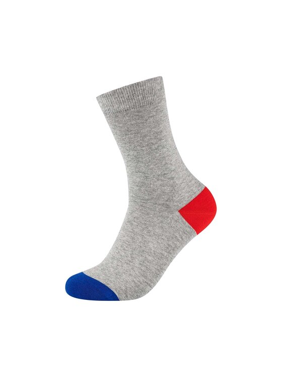 Fun Socks Fun Socks Skarpety wysokie unisex ORGANIC COTTON GRAPHICS SOCKS 2P Szary