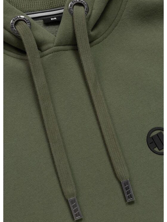 PITBULL PITBULL Bluza SMALL LOGO Zielony Regular Fit