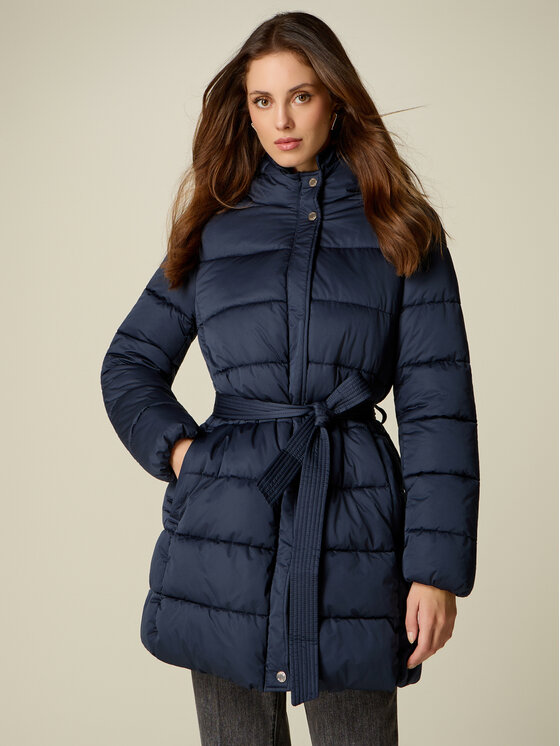 Oltre Oltre Giubbotto piumino F048R001551N034 Blu Over Fit