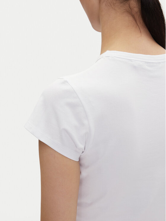 HUGO HUGO T-shirt Dome_B 50537247 Bijela Slim Fit