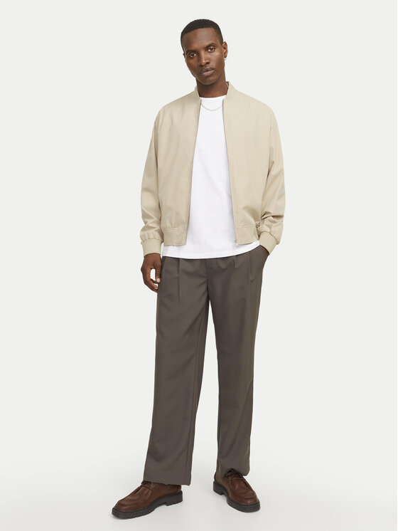 Jack&Jones Jack&Jones Μπόμπερ μπουφάν Cbane 12272567 Μπεζ Regular Fit