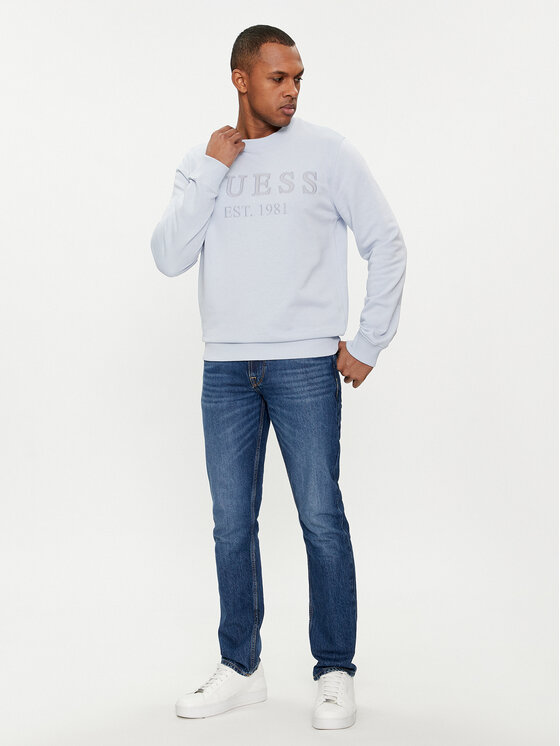 Guess Jeans Cónicos Eco Slim Para Hombre, Jailbreak Wash