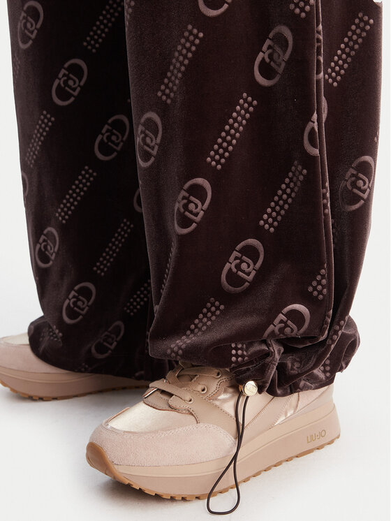 Liu Jo Sport Liu Jo Sport Sporta bikses TF5111 J4955 Brūns Relaxed Fit