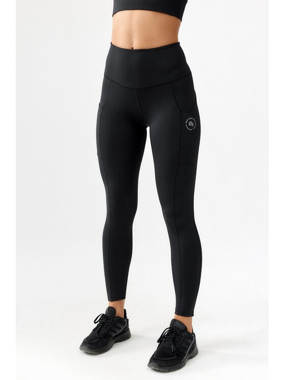 ROUGH RADICAL ROUGH RADICAL Legginsy HAMPTONS LONG Czarny Slim Fit