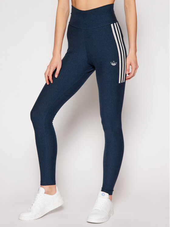 adidas Tamprės Fakten Tights GN4400 Tamsiai mėlyna Slim Fit • Modivo.lt