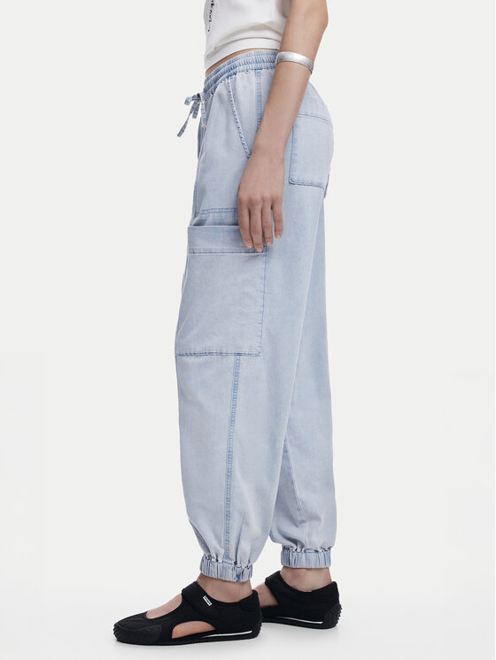 Desigual Desigual Jeans Georgia 25SWDD42 Blau Loose Fit