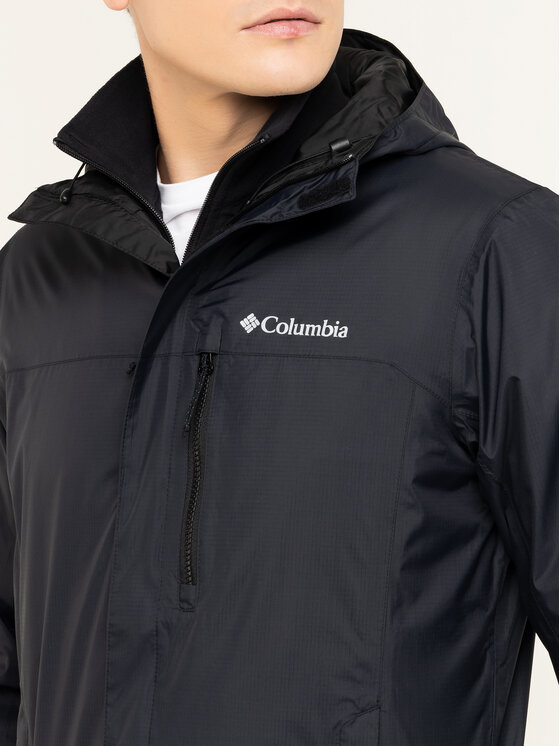 Columbia Columbia Vodootporna jakna Pouring Adventure II 1760061 Crna Regular Fit