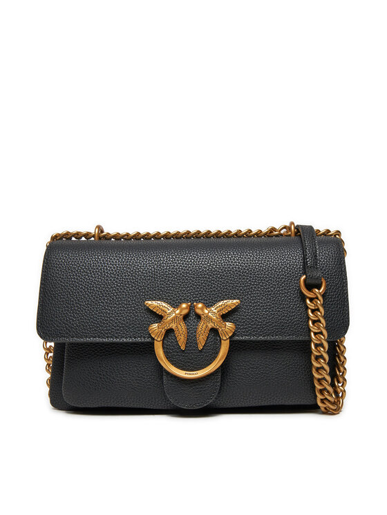 PINKO PINKO Τσάντα Love One Soft Mini AI 24-25 PLTT 104528 A29Q Μαύρο
